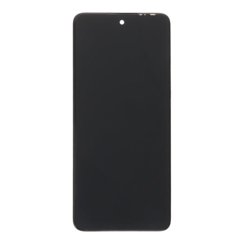 Screen Replacement With Frame for Infinix Hot 11s NFC Black Premium(Third Party Glued)