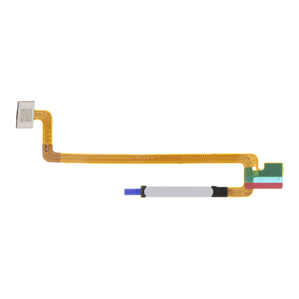 Fingerprint Sensor Flex Cable for Xiaomi Poco M6 4G Silver Premium