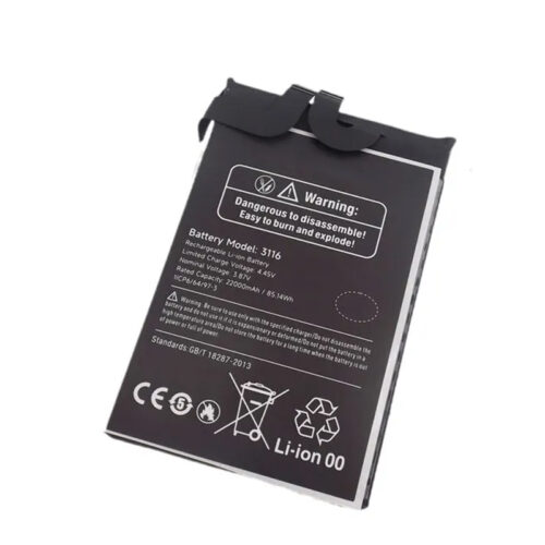 3116 22000mAh Battery + Battery Adhesive for Ulefone Armor 24 OEM
