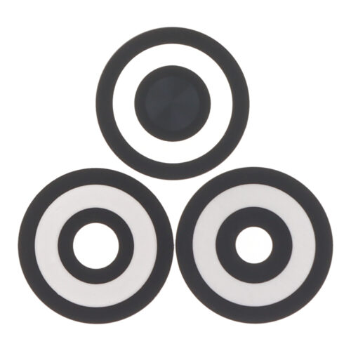 Back Camera Lens for Infinix Smart 8 Black Premium 3pcs in one set