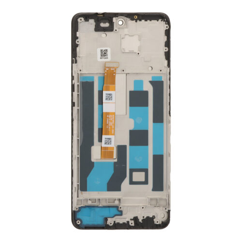 Screen Replacement With Frame for Realme 12x Black HQ