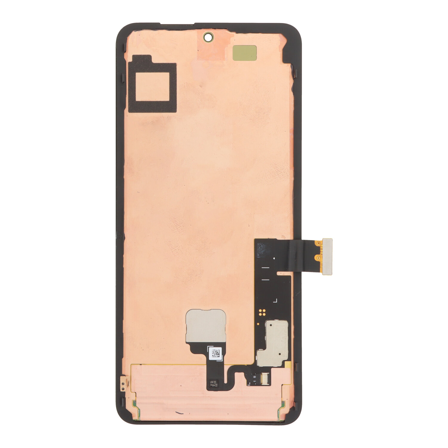 Screen Replacement with Fingerprint Sensor Flex Cable+Bracket for Google Pixel 8 Pro Black Refurb