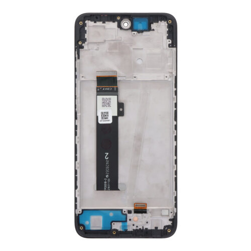 Screen Replacement With Frame for Motorola Moto G 2023 Black OEM