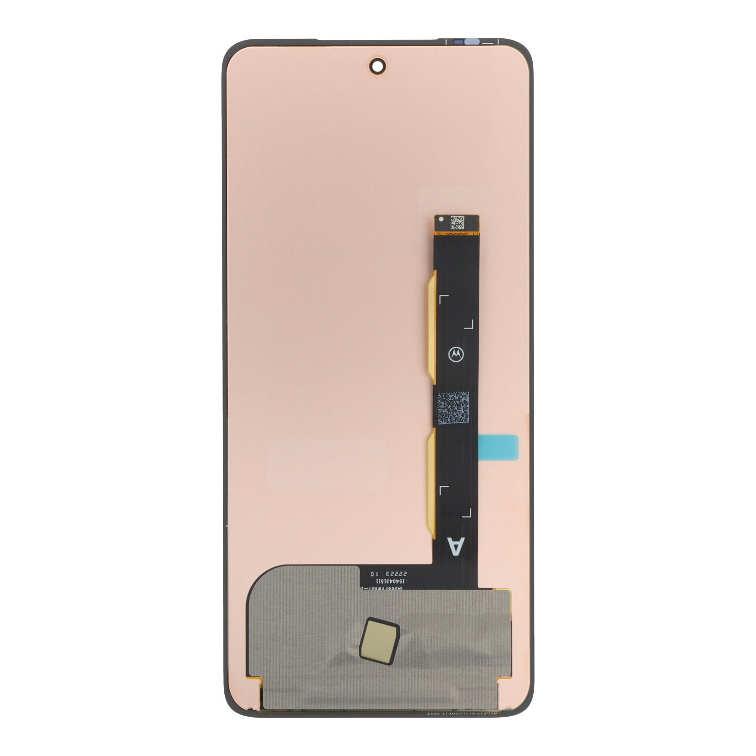 Screen Replacement for Motorola Edge 2022 Black Refurb