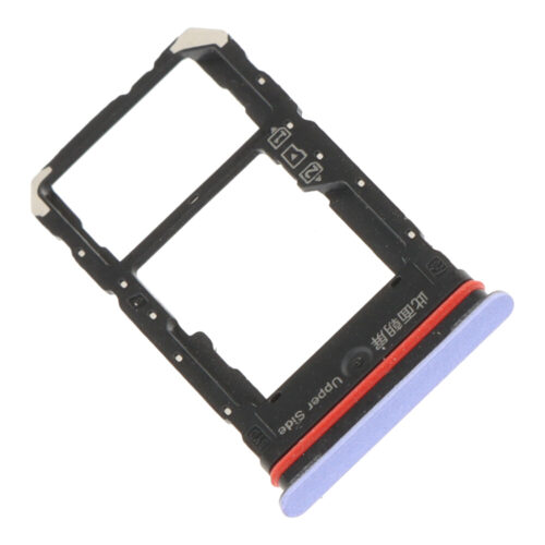 SIM Card Tray for Vivo Y72 5G Dual Card Version Purple Premium