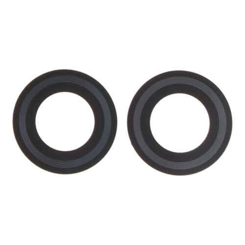 Back Camera Lens for BlackView BL9000 Pro Black OEM 2pcs in one set