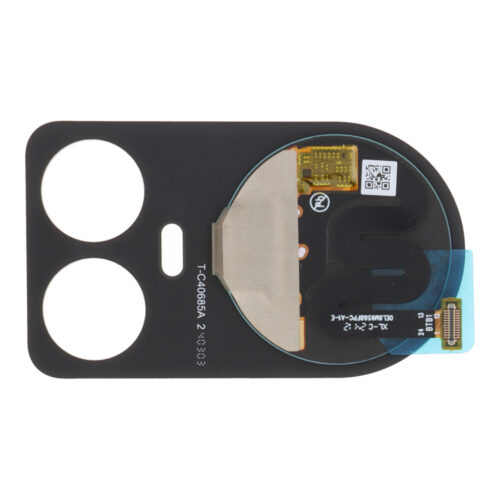 Back Camera Lens with Small LCD for BlackView Hero 10 Black Premium