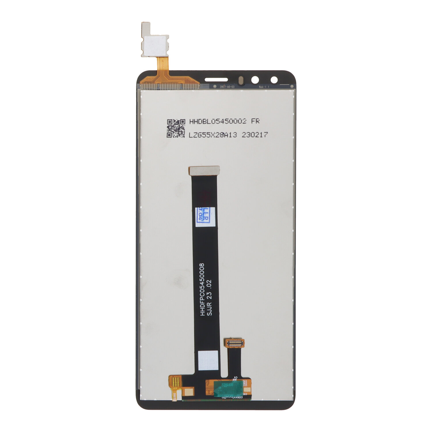 Screen Replacement for Nokia C1 2nd Edition Black Premium