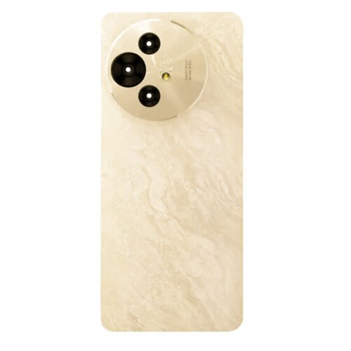 Battery Door + Back Camera Lens and Bezel for TCL 50 NxtPaper/50 Pro NxtPaper Pale Gold Premium