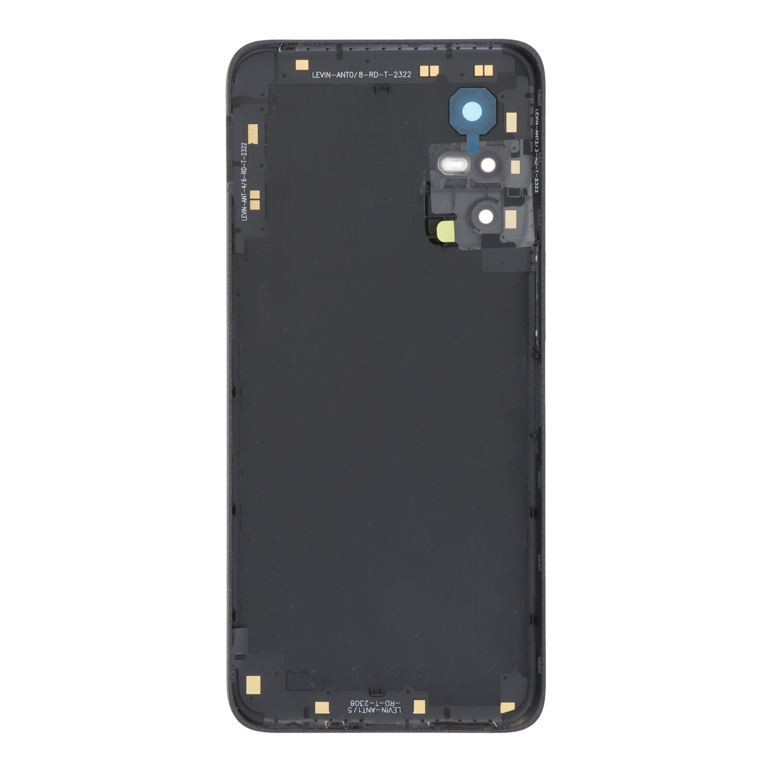 Battery Door + Back Camera Lens and Bezel for TCL 40 NxtPaper 5G Starlight Black Premium
