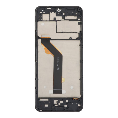 Screen Replacement With Frame for TCL 408/406 Black OEM