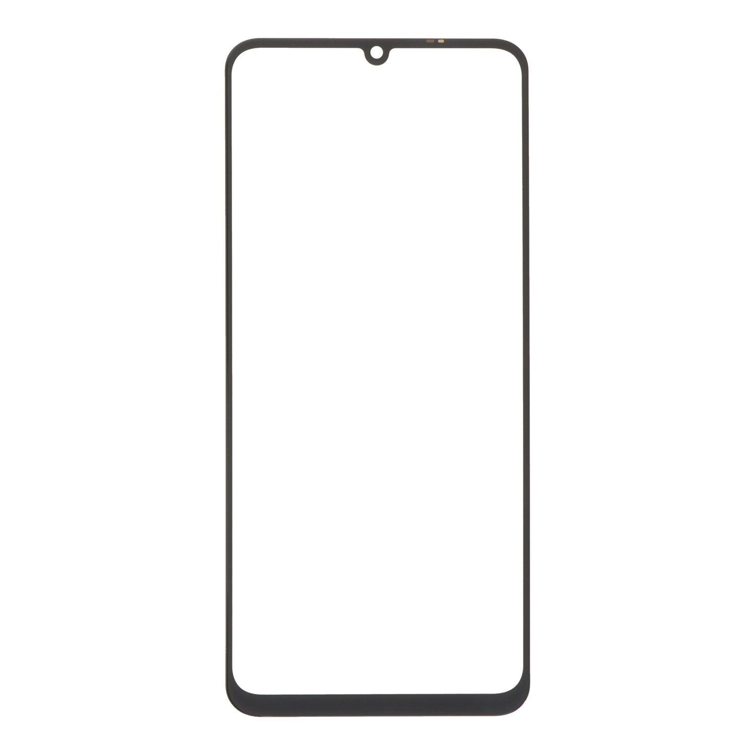Glass Lens + OCA for Realme C61 Black OEM