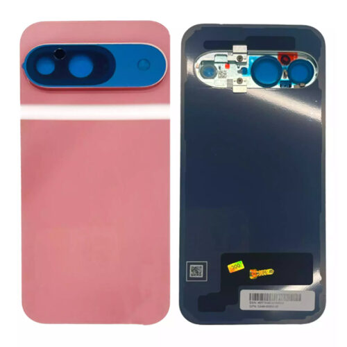 Battery Door + Battery Door Adhesive + Back Camera Lens and Bezel for Google Pixel 9 Peony HQ