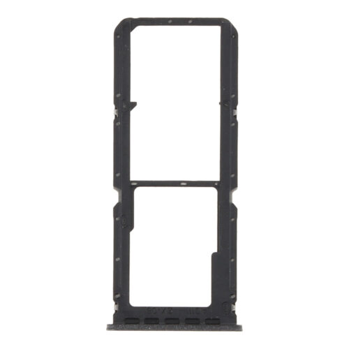 SIM Card Tray for Oppo A58 4G CPH2577 Dual Card Version Glowing Black Premium