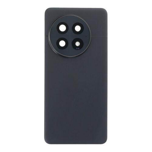 Battery Door + Battery Door Adhesive + Back Camera Lens and Bezel for OnePlus 13 Black HQ