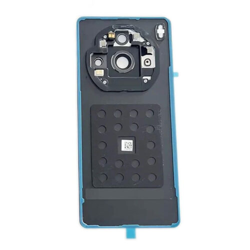 Battery Door + Battery Door Adhesive + Back Camera Lens and Bezel for ZTE nubia Z60S Pro White Premium