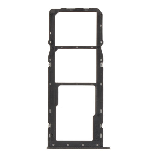SIM Card Tray for ZTE Blade A35 Dual Card Version Starry Black Premium
