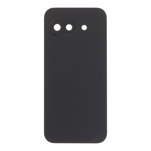 Battery Door + Battery Door Adhesive + Back Camera Lens and Bezel for Google Pixel 9a Obsidian HQ