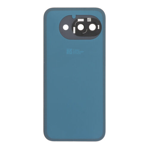 Battery Door + Battery Door Adhesive + Back Camera Lens and Bezel for Google Pixel 9a Iris HQ