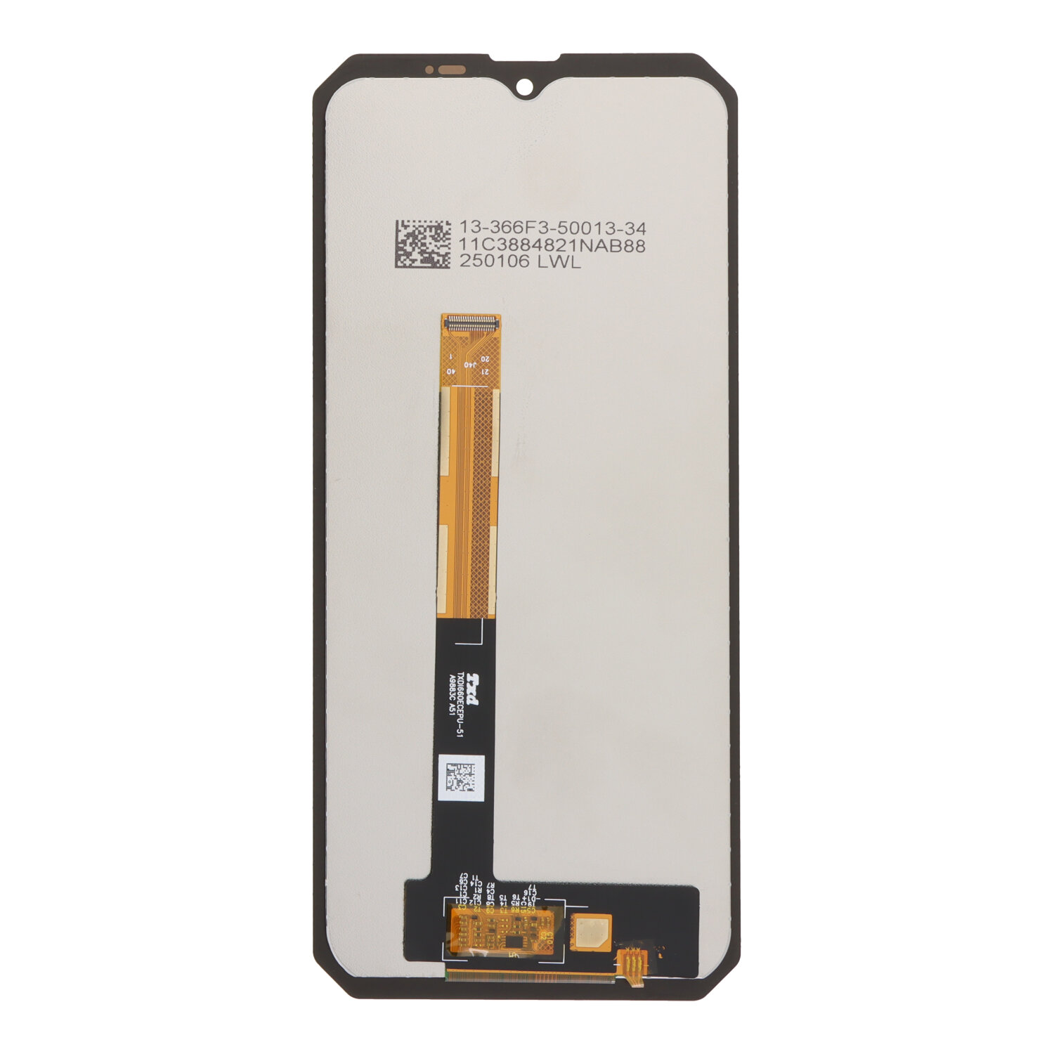 Screen Replacement for Blackview BV4800 Black OEM