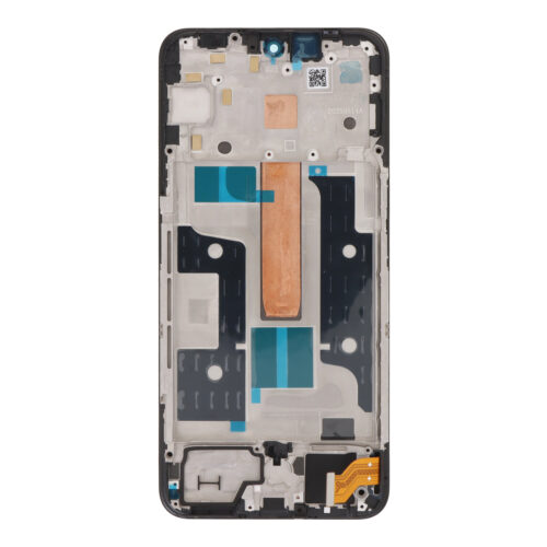 Screen Replacement With Frame for Nothing CMF Phone 1 Black Premium(Third Party Glued)