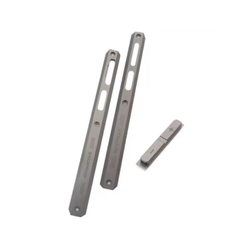 Side Rails with Volume Button for BlackView BV7200 Gray Premium