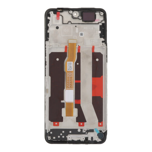 Screen Replacement With Frame for Vivo Y19s Black Premium(Third Party Glued)