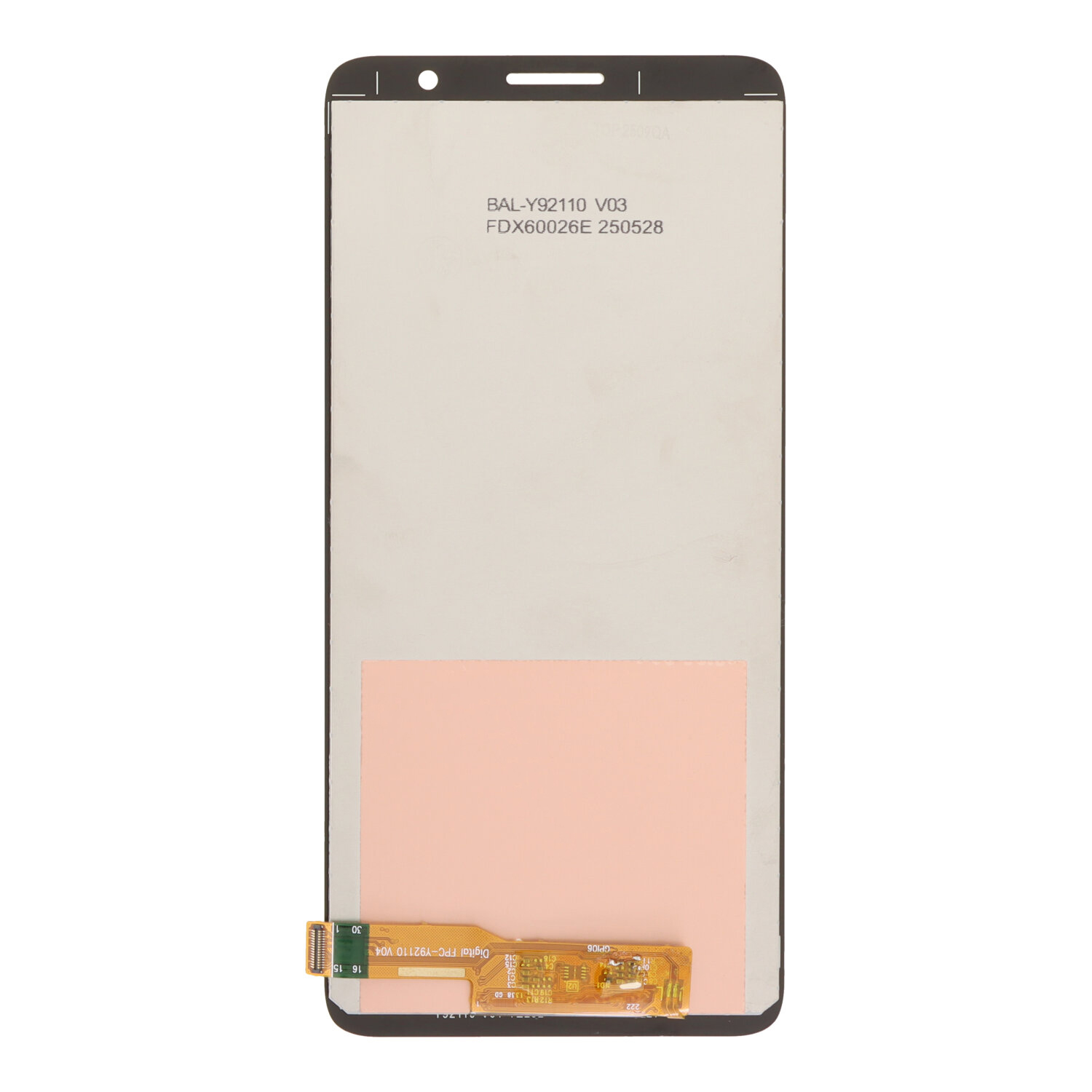 Screen Replacement for TCL 501 Black OEM