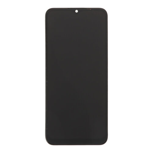 Screen Replacement With Frame for Realme C25s Black OEM