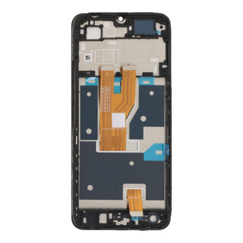 Screen Replacement With Frame for Vivo Y28s Black Premium(Third Party Glued)