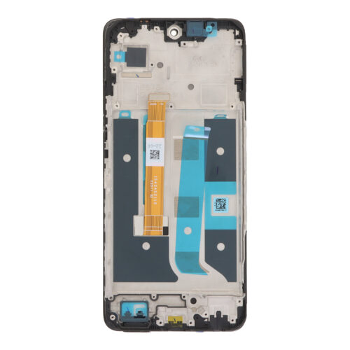 Screen Replacement With Frame for Realme C67 5G Black OEM