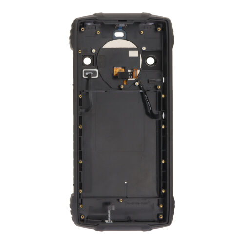 Battery Door + Back Camera Lens and Bezel for BlackView BV8200 Black Premium