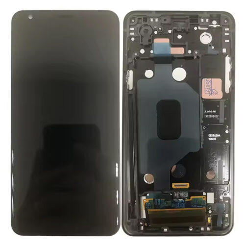 Screen Replacement With Frame for LG Q Stylo 4 Q710/Q Stylus Alpha Black OEM