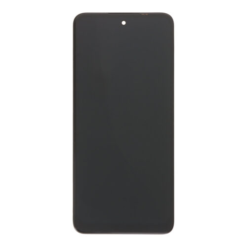 Screen Replacement With Frame for Motorola Moto G64 Black Premium(Third Party Glued)