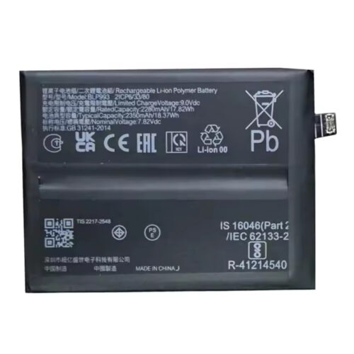 BPL993 4700mAh Battery + Battery Adhesive for Oppo Reno10 Pro+ CPH2521 OEM