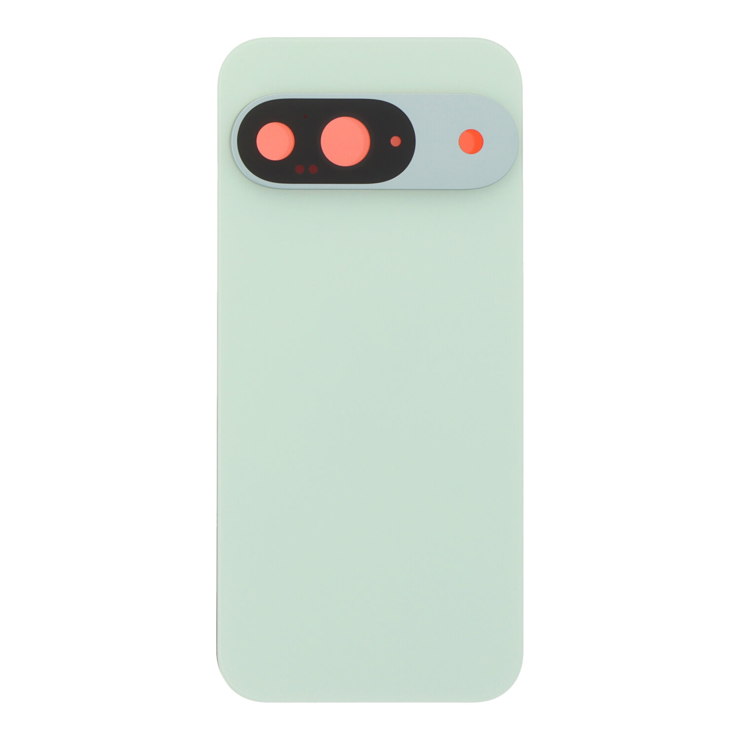 Battery Door + Battery Door Adhesive + Back Camera Lens and Bezel for Google Pixel 9 Wintergreen without Logo HQ