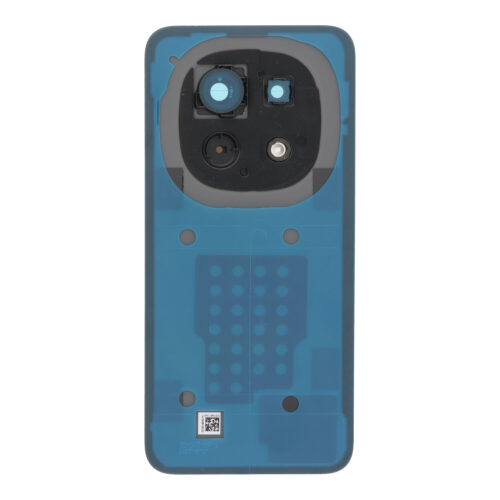 Battery Door + Battery Door Adhesive + Back Camera Lens and Bezel for Xiaomi Redmi Note 15 Pro 5G Black Premium