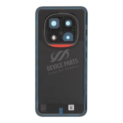 Battery Door + Battery Door Adhesive + Back Camera Lens and Bezel for Xiaomi Redmi Note 15 Pro+ 5G Glacier Blue Premium