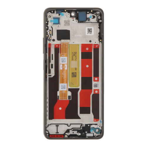 Screen Replacement With Frame for OPPO A5 Energy/Oppo A5 Pro 5G CPH2695 Black OEM