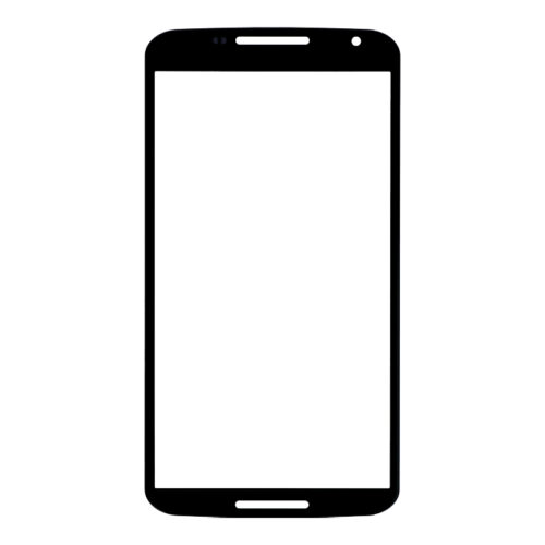 Glass Lens for Motorola Nexus 6 Black OEM
