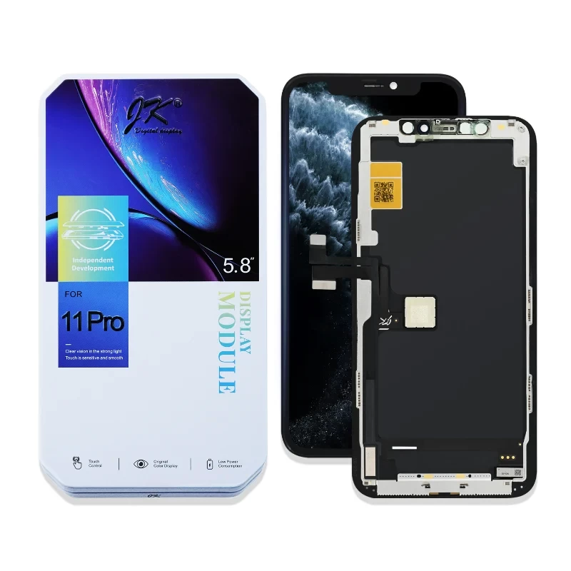 Screen Replacement for iPhone 11 Pro Black JK Incell