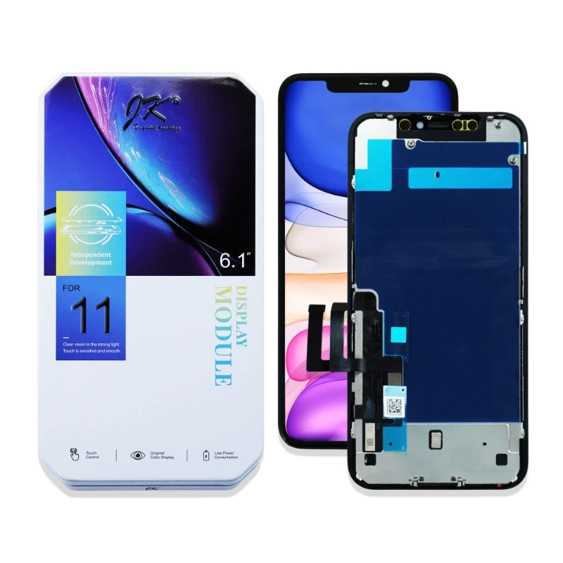 Screen Replacement for iPhone 11 Black JK Incell