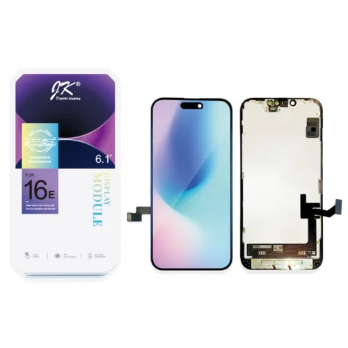 Screen Replacement for iPhone 16E Black JK Incell