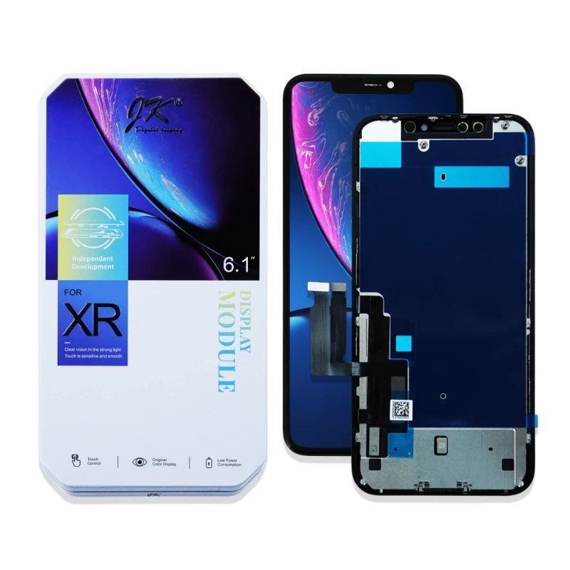 Screen Replacement for iPhone XR Black JK Incell