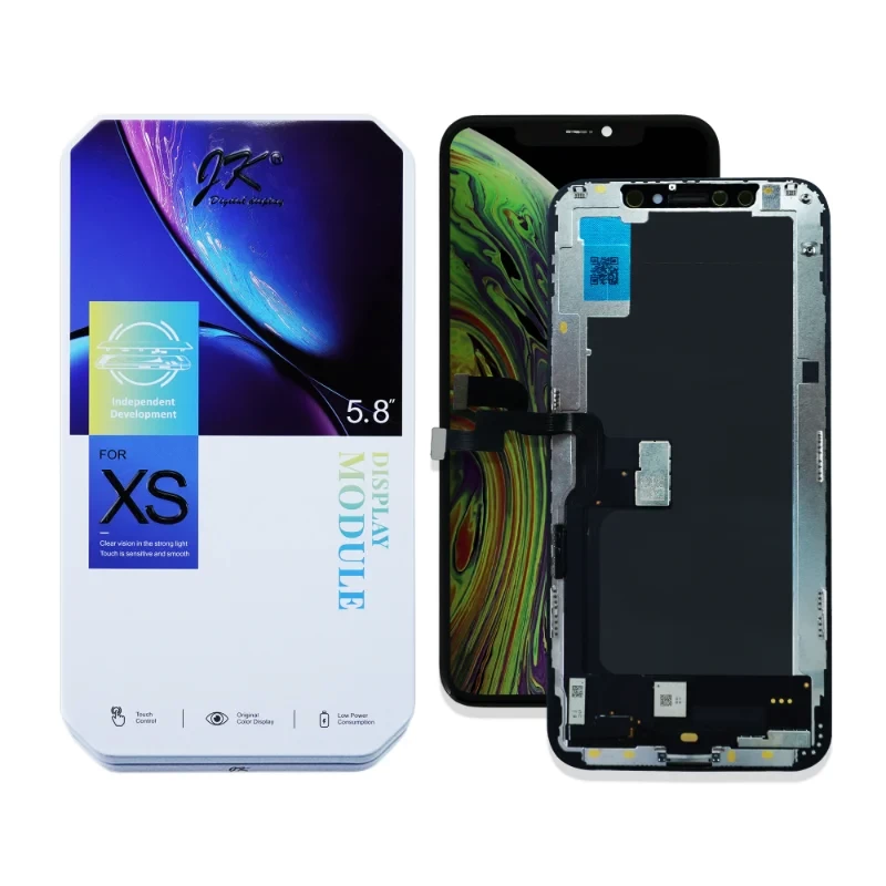 Screen Replacement for iPhone XS Black JK Incell